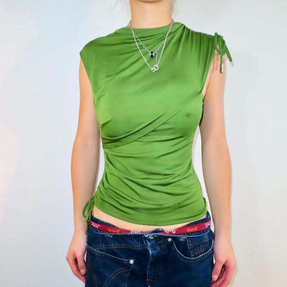 INC International Concepts Women's Green Vests-tanks-cami - Picture 1 of 5